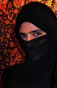 Photo cred: babasteve via Wikimedia Commons http://commons.wikimedia.org/wiki/File:EFatima_in_UAE_with_niqab.jpg