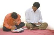 Bible school students preparing for ministry in Indonesia