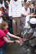 Kids take action to help Ugandans return home