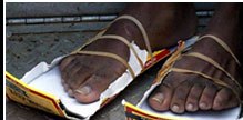 Shoes for Orphan Souls provides better footing for orphans
