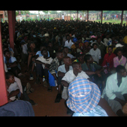 SIM distributes food aid after multiple attempts