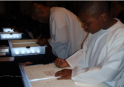 Handwritten Bible on the auction block