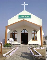 Church told to remove cross and nameplate