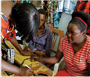 Hope and sewing help stitch a life back together in Burundi.
