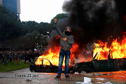 Anti-government protests erupt in Albania