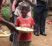 10 cents will deliver two meals and the Gospel message
