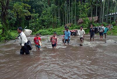 Rain frustrates rescue and relief efforts; GFA teams press on