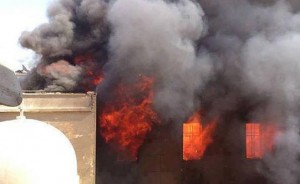 More than 60 churches attacked in Egypt. 