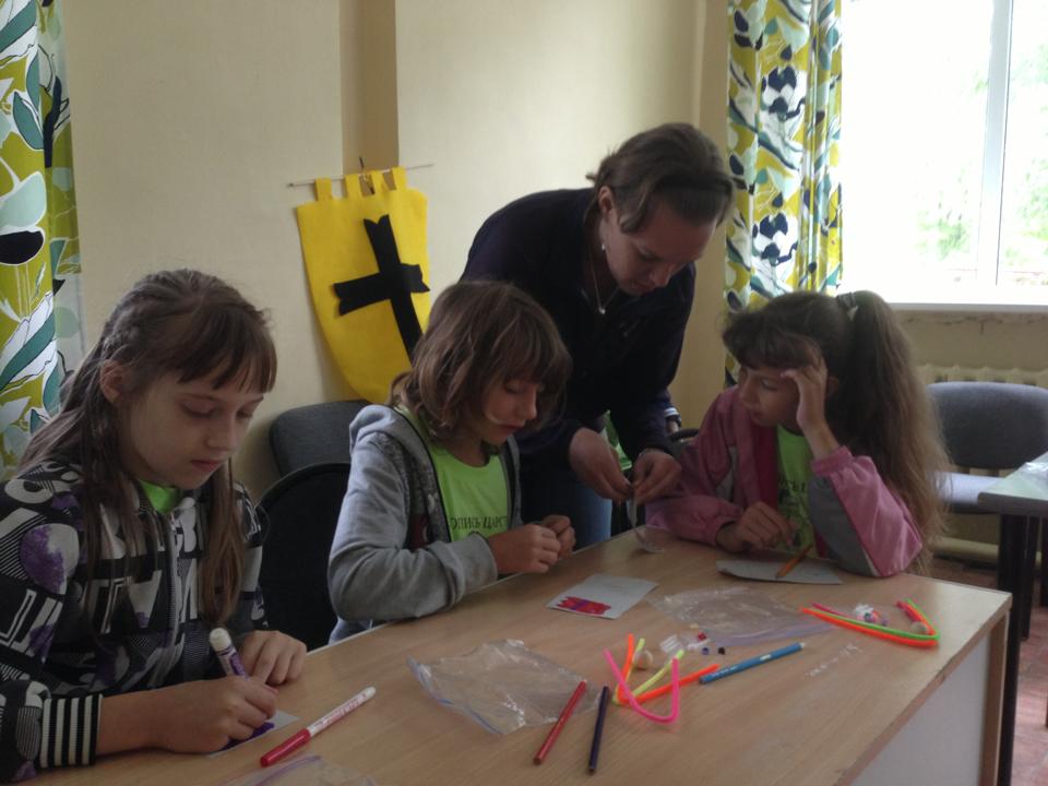 15 kids and a teacher turn to Christ at summer camp