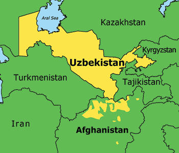 Uzbek church camp seized.