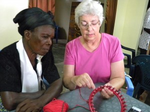 Former shrine slaves are given the skills they need to start over again at ECM's New Life Center. (Image courtesy ECM)