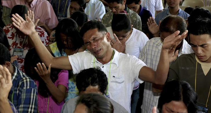 Leader thanks God for suffering pastors