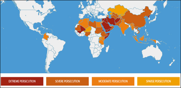 Open Doors USA to release the 2014 World Watch List