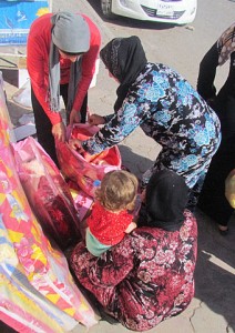 VOM is providing assistance to Christian refugees in Syria.  (Photo, caption courtesy VOM)