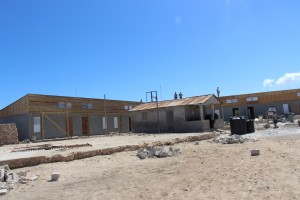 A new school is being built to give even more kids an education.