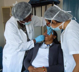 1 dentist and 1 doctor needed in Mozambique.