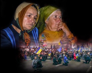 Prayer warriors are filling Ukraine's churches as the country's unrest continues. (Image courtesy Christian Aid)