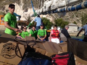 A work team from Bauer Community Fellowship came to La Gonave in February. 