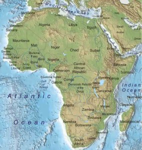 Larger map of africa