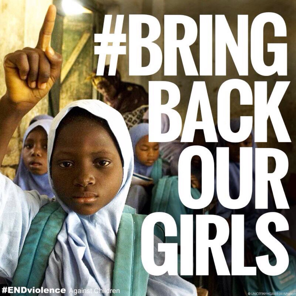 Families of kidnapped girls need encouragement