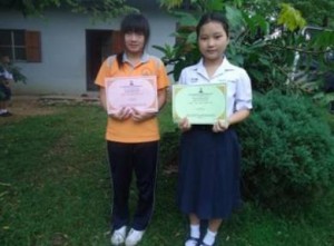 These two have memorized 500 Bible verses!  (Image, caption courtesy AMG)