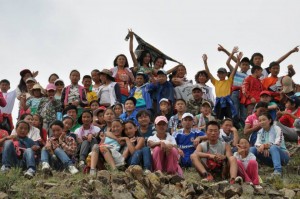 Last year's Summer Bible Camp in Mongolia.  (Image courtesy Russian Ministries)