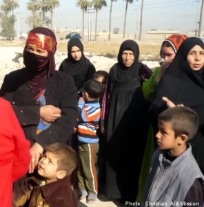 Iraqi believers face an uncertain future. (Image, caption courtesy Christian Aid)