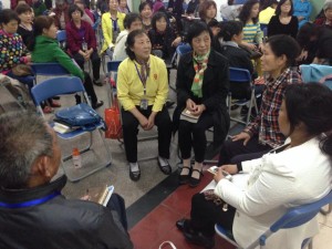 Small Group Ministry training.  (Image courtesy China Partner)