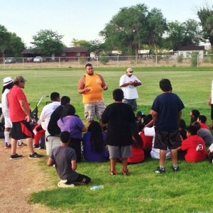 A young man shares his "Hope Story" with fellow Native youth.  (Image courtesy RHM)