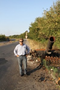 Sergey Rakhube in Slavyansk