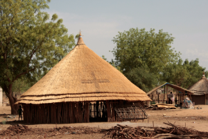 A roadside church in Bor, South Sudan (Photo courtesy of Food for the Hungry)