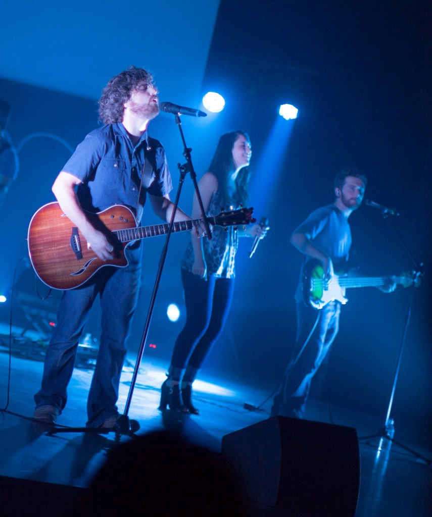 The Michael Maher Band Gospel team.