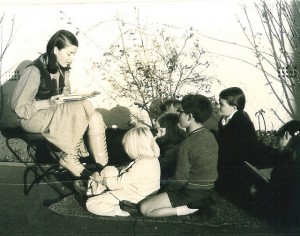 storytelling outdoors