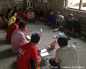 Residents of the island of Bali meet for worship. (Photo and caption courtesy of Christian Aid Mission)