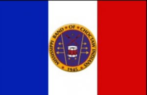 (Screen capture Choctaw Flag courtesy CBTC) 