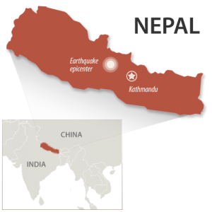 Nepal was hit with a 7.8 magnitude earthquake, many injured and dead. 