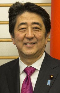 Japan's Prime Minister Shinzo Abe (Wikipedia)