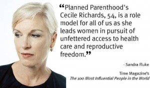 Next week, Planned Parenthood CEO Cecile Richards will appear before a Congressional committee.  (Image obtained via Pinterest)