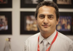 Parsa, the audience and public relations manager for SAT-7 PARS. (Photo courtesy of SAT-7)