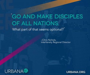 Urbana 15 great commission