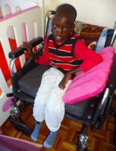 A photo of David before entering En-Gedi's daily care. (Photo courtesy En-Gedi)