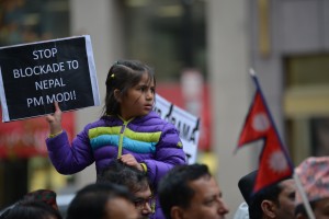 Nepal protests India blockade