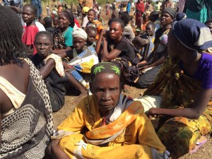 Food distribution in Wau. (Photo courtesy World Concern)