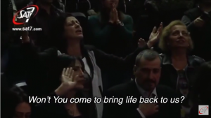 (Screen capture courtesy SAT-7/FB)