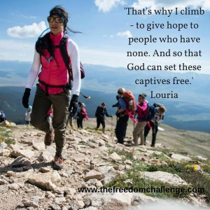 (Photo courtesy of Freedom Climb via Facebook)