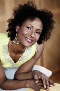 Waris Dirie (Photo courtesy SAT-7) 