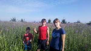 The family of Pavlo, a native missionary in Ukraine. Pavlo was killed in a car accident on March 21 while returning from distributing food and clothing in the warzone in Eastern Ukraine. (Photo courtesy of Christian Aid Mission via Facebook)