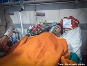 Many victims of terrorist attacks in Lahore, Pakistan are still in critical condition. (Photo, caption courtesy Christian Aid Mission) 