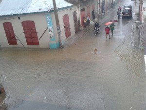 In Cap Haitian in the north, there are floods whereas in the south, farmers face severe drought. (Photo courtesy of FHWL via Facebook).