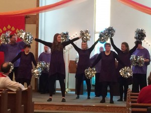 (Photo Courtesy The King's Table Ministries) The King's Table Ministries' dance team.